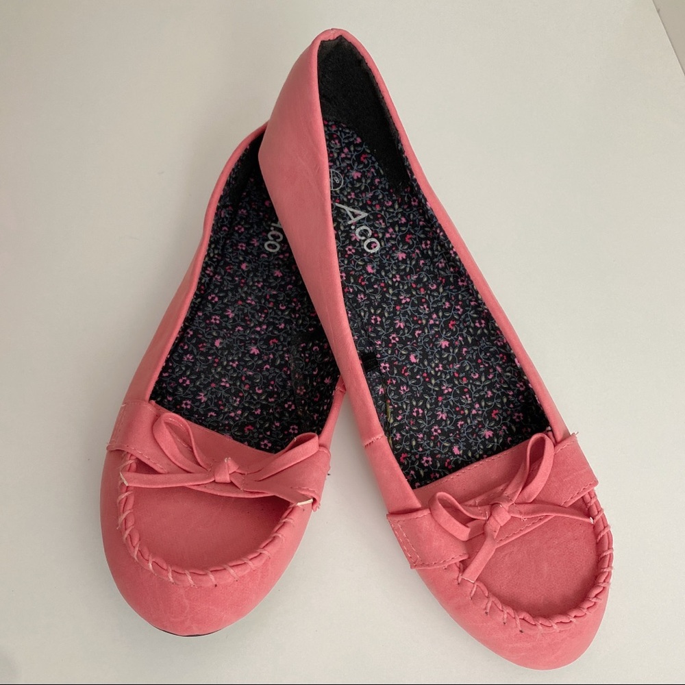 NEW A.CO Pink Flats 💗